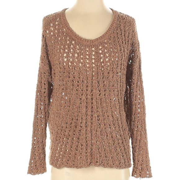 American Eagle Outfitters Sweaters - 🍁AEO Chunky Knitted Sweater in Brown Size Small